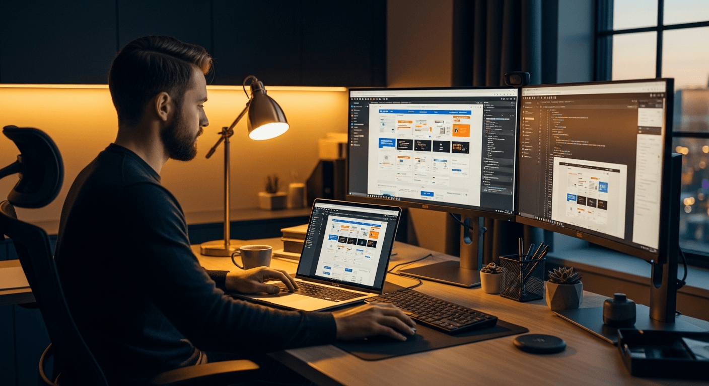 Founder using Crawbi